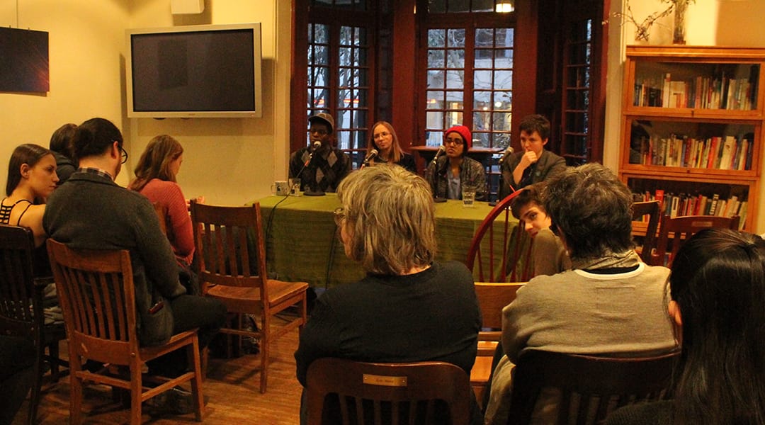 panel at Kelly Writer's House