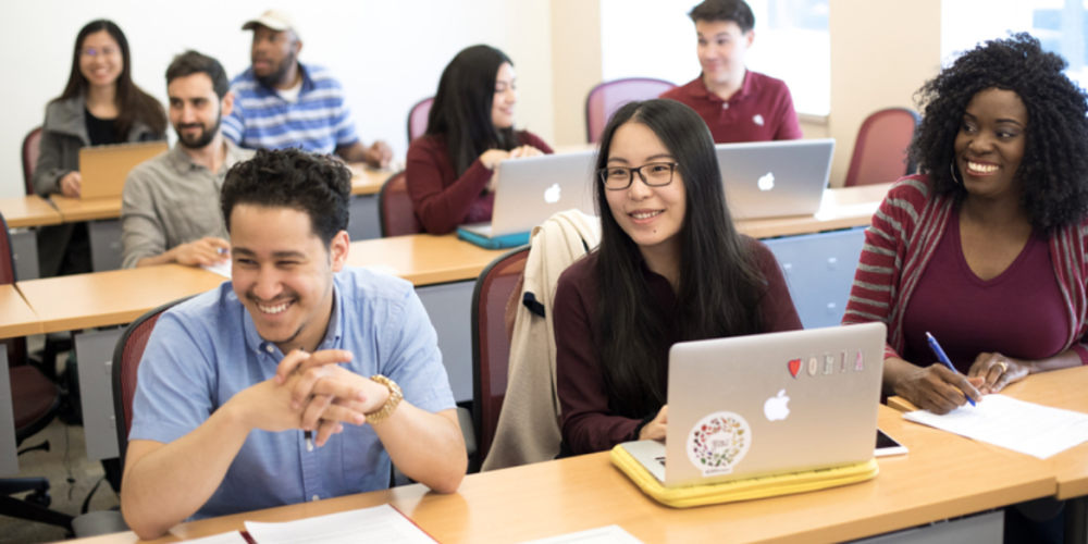 Students in classroom