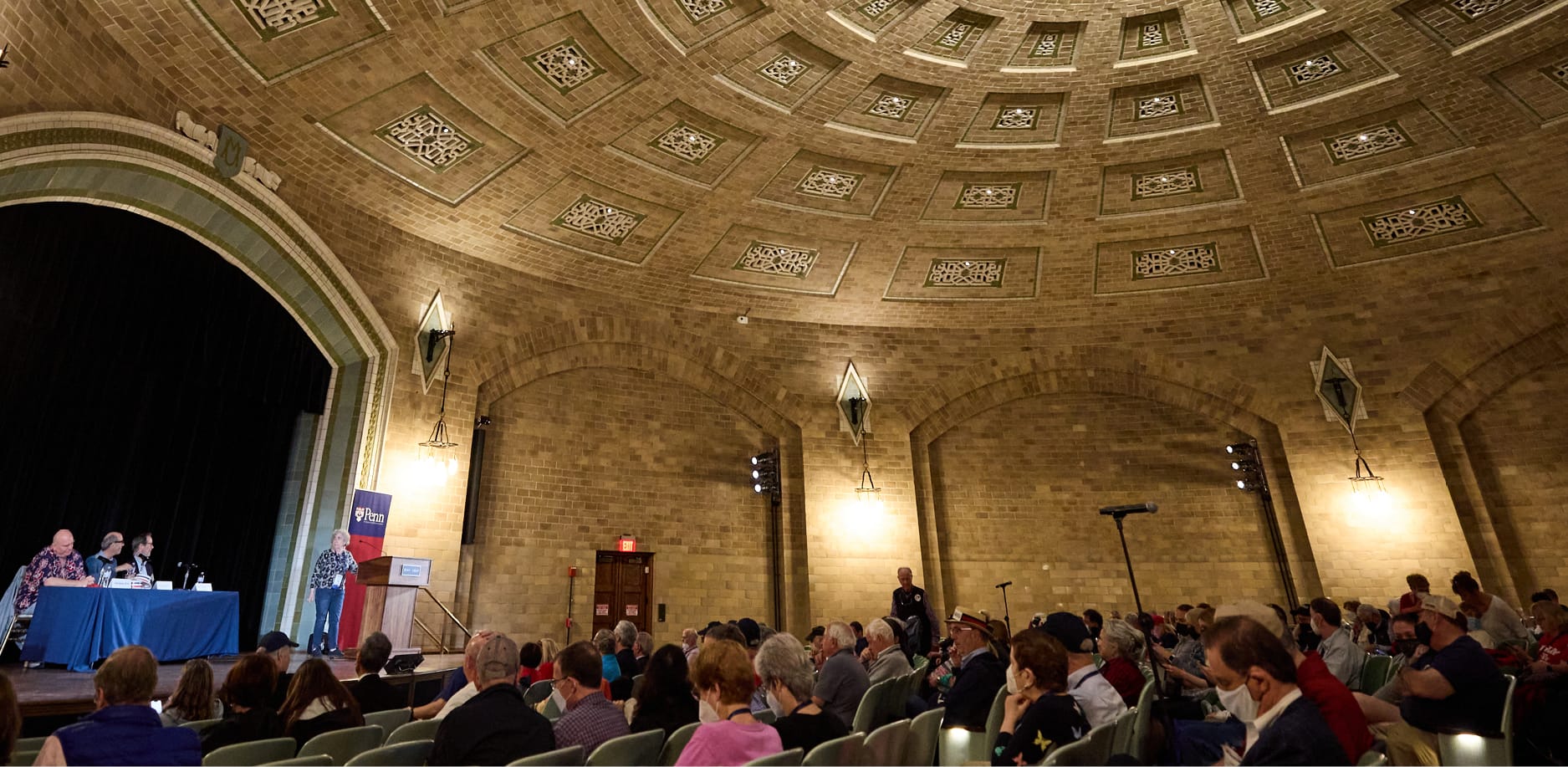 Harrison auditorium at Penn Museum