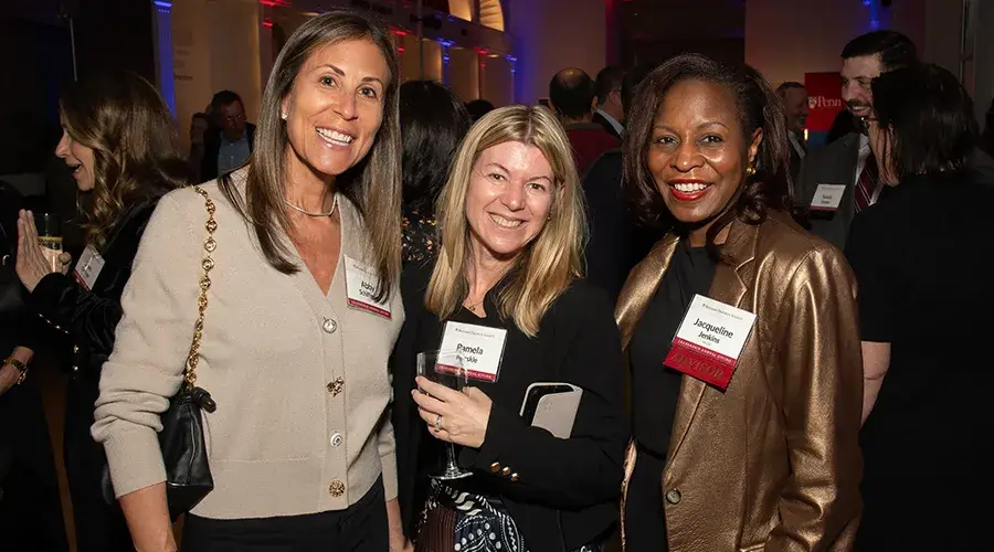 Guests at the Benjamin Franklin Society New York event gather at the New York Historical.