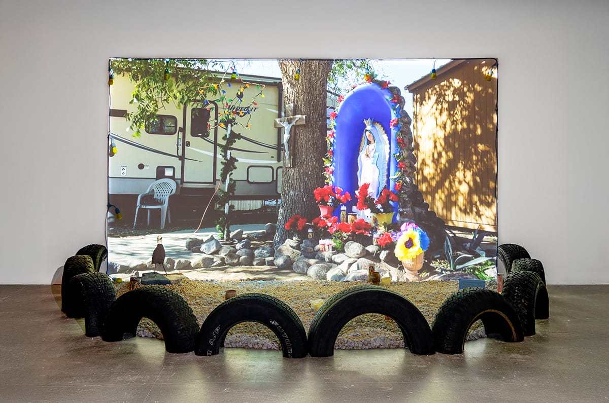 An installation at the Institute of Contemporary Art at the University of Pennsylvania.