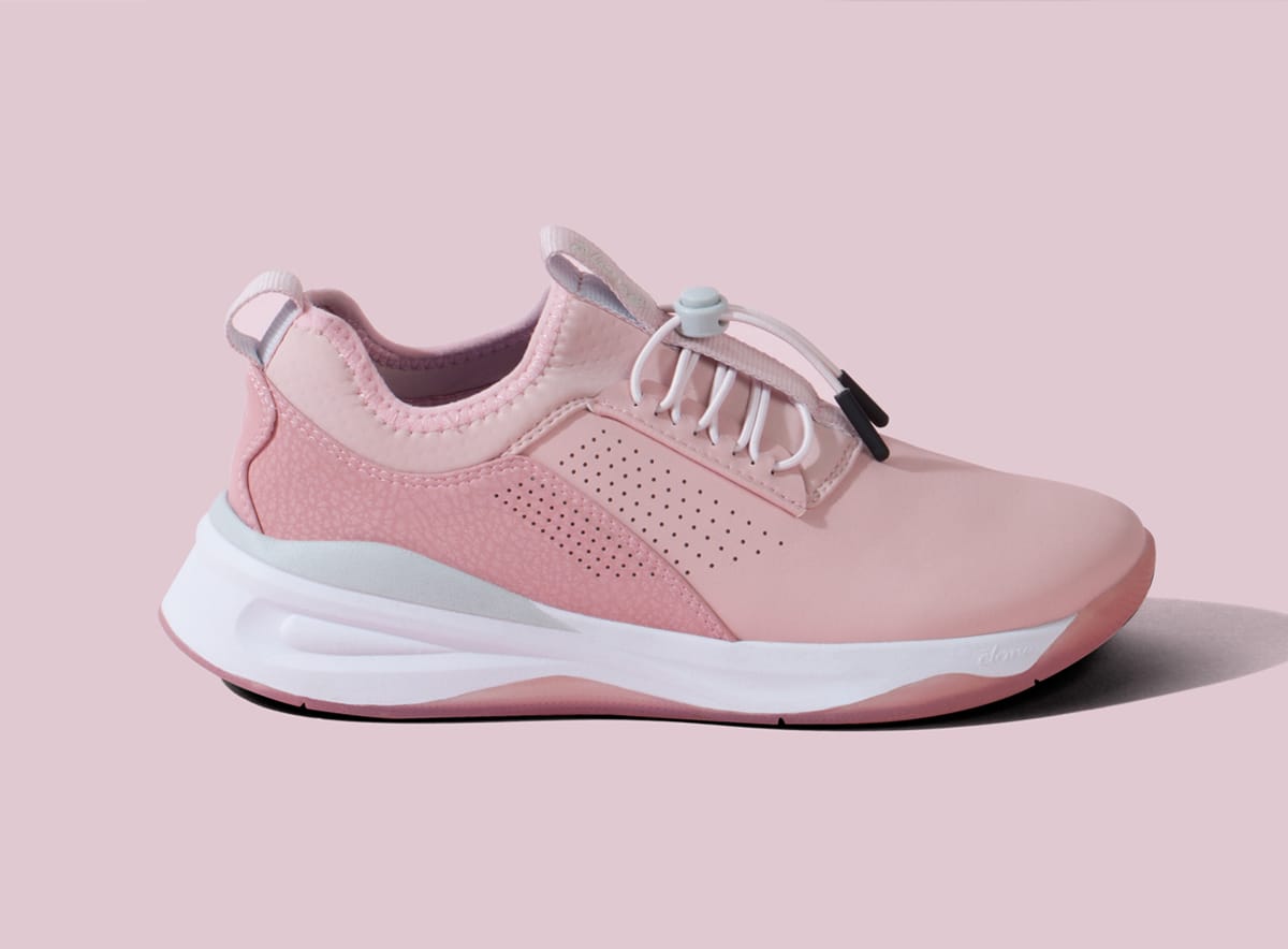 photo of pink shoe